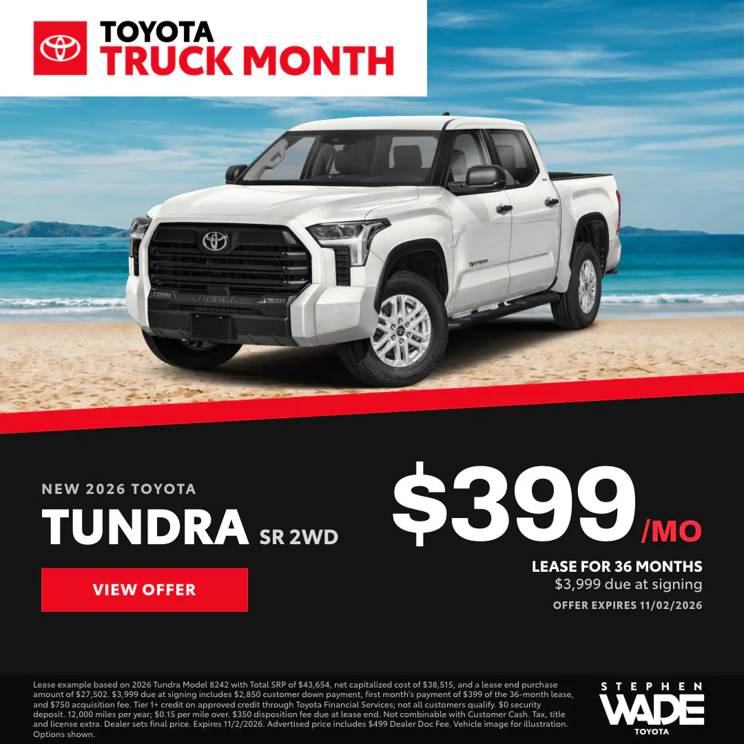 DealerCentives HP – Tundra