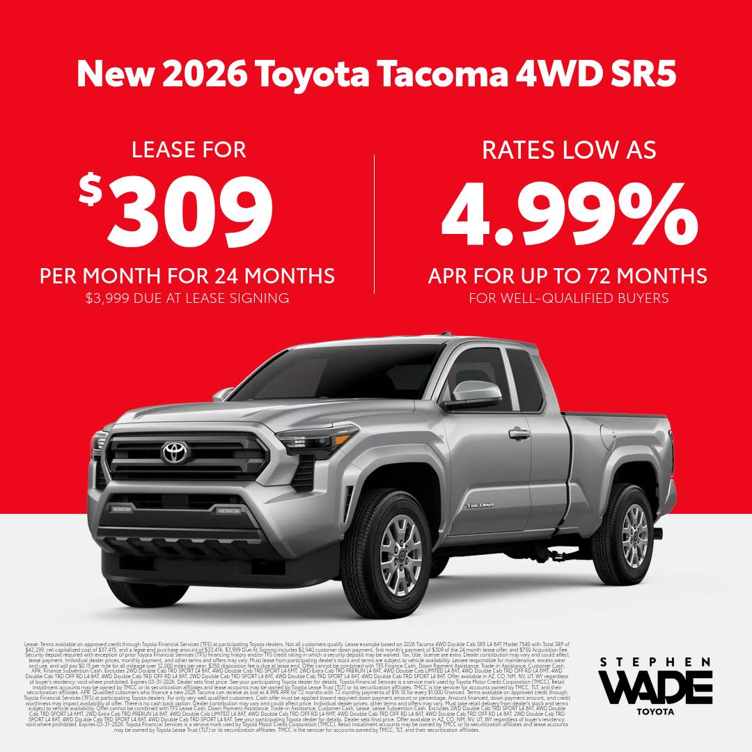 DealerCentives HP – Tacoma