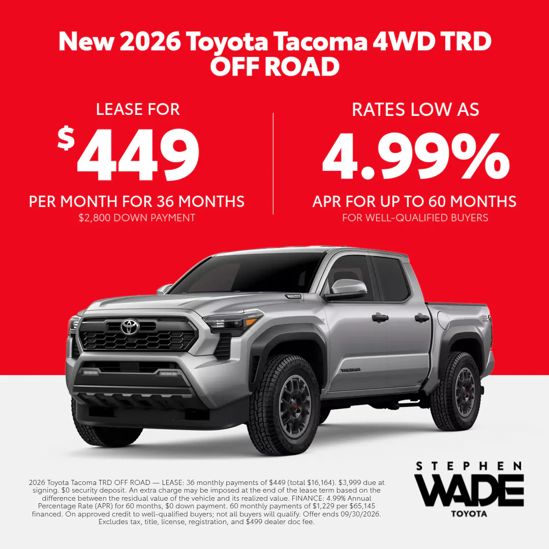 DealerCentives HP – Tacoma