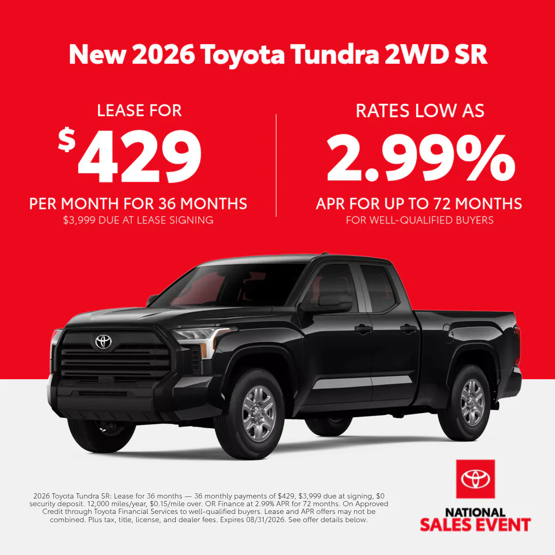 DealerCentives HP – Tundra