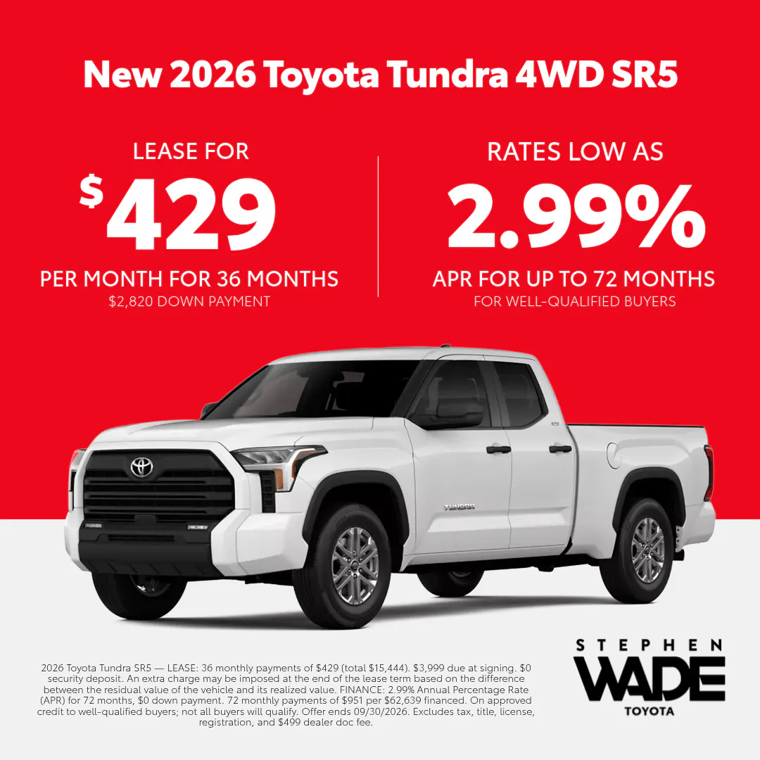 DealerCentives HP – Tundra
