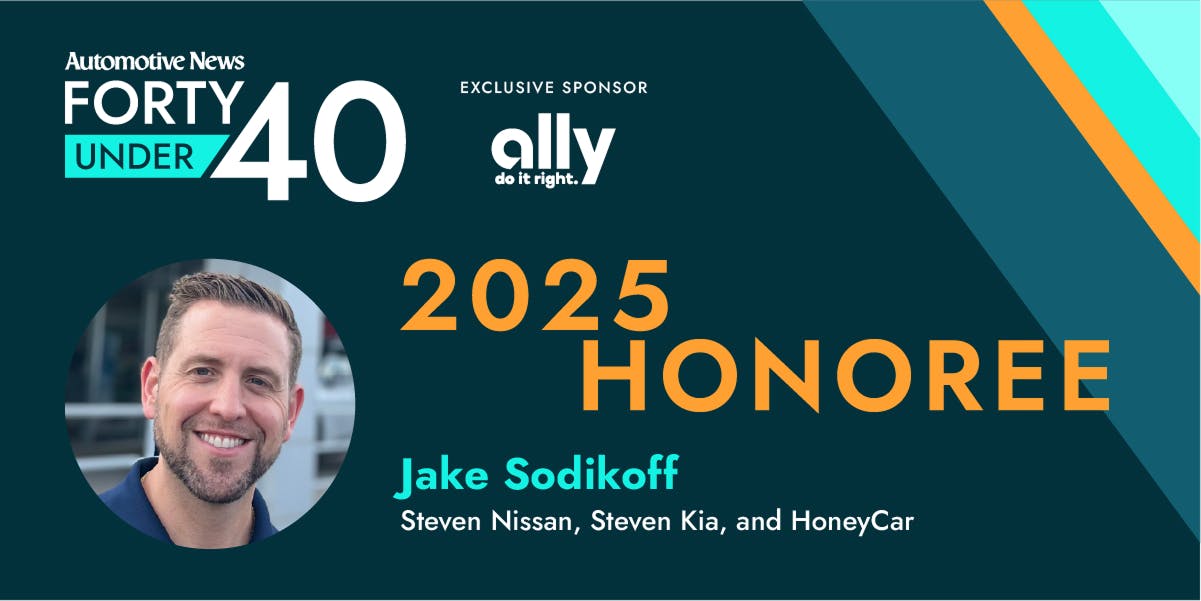 Jake Sodikoff Named One of Automotive News’ 40 Under 40