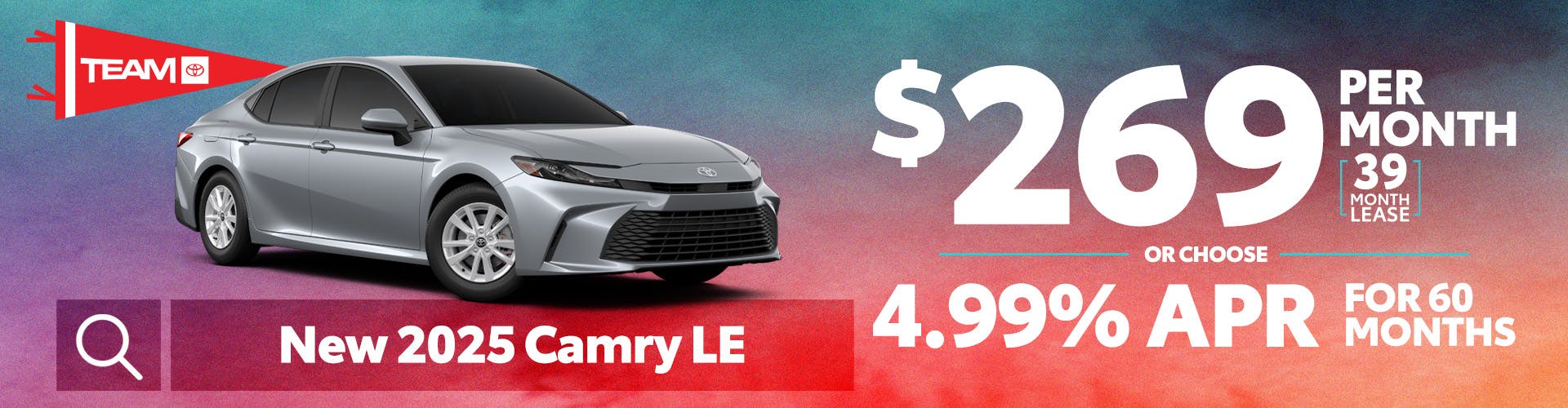 New 2025 Camry LE