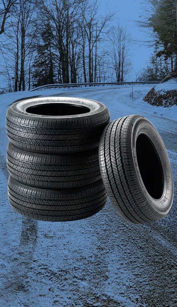 The Cold Facts of Winter Tires | Team Toyota of Glen Mills in Glen Mills, PA | Pile of new winter tires