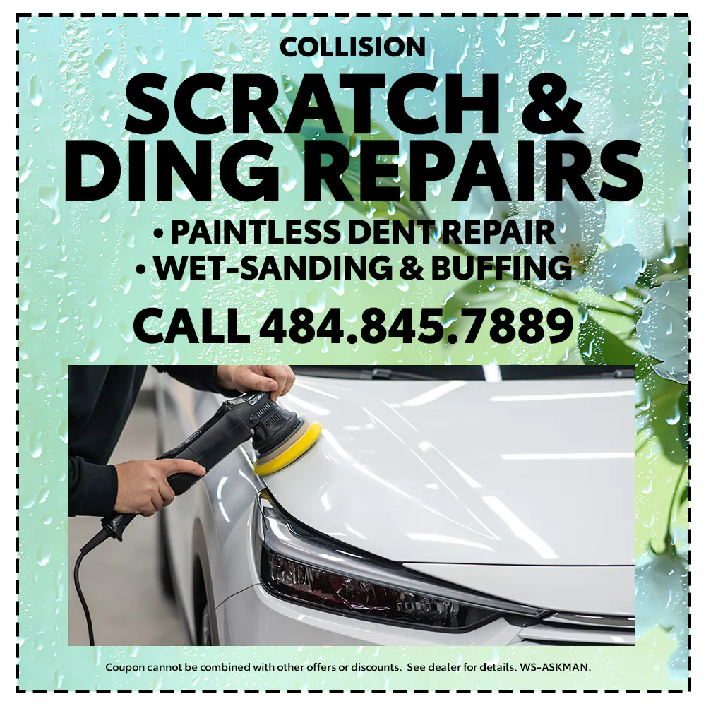 Scratch & Ding Repairs | Team Toyota of Glen Mills