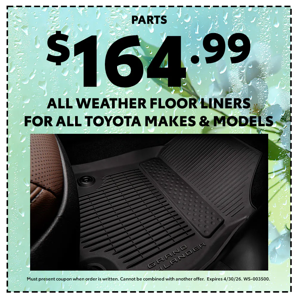Weather Mats | Team Toyota of Glen Mills