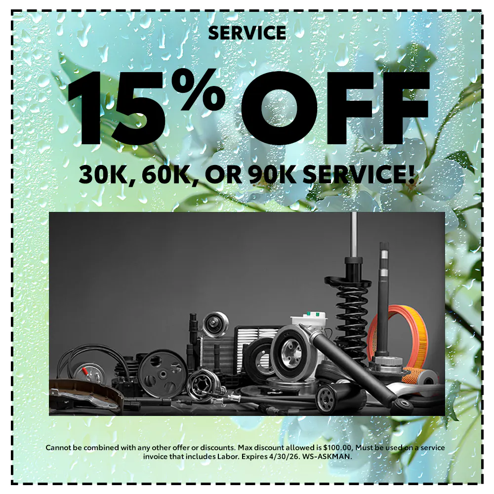 15% Off service | Team Toyota of Glen Mills