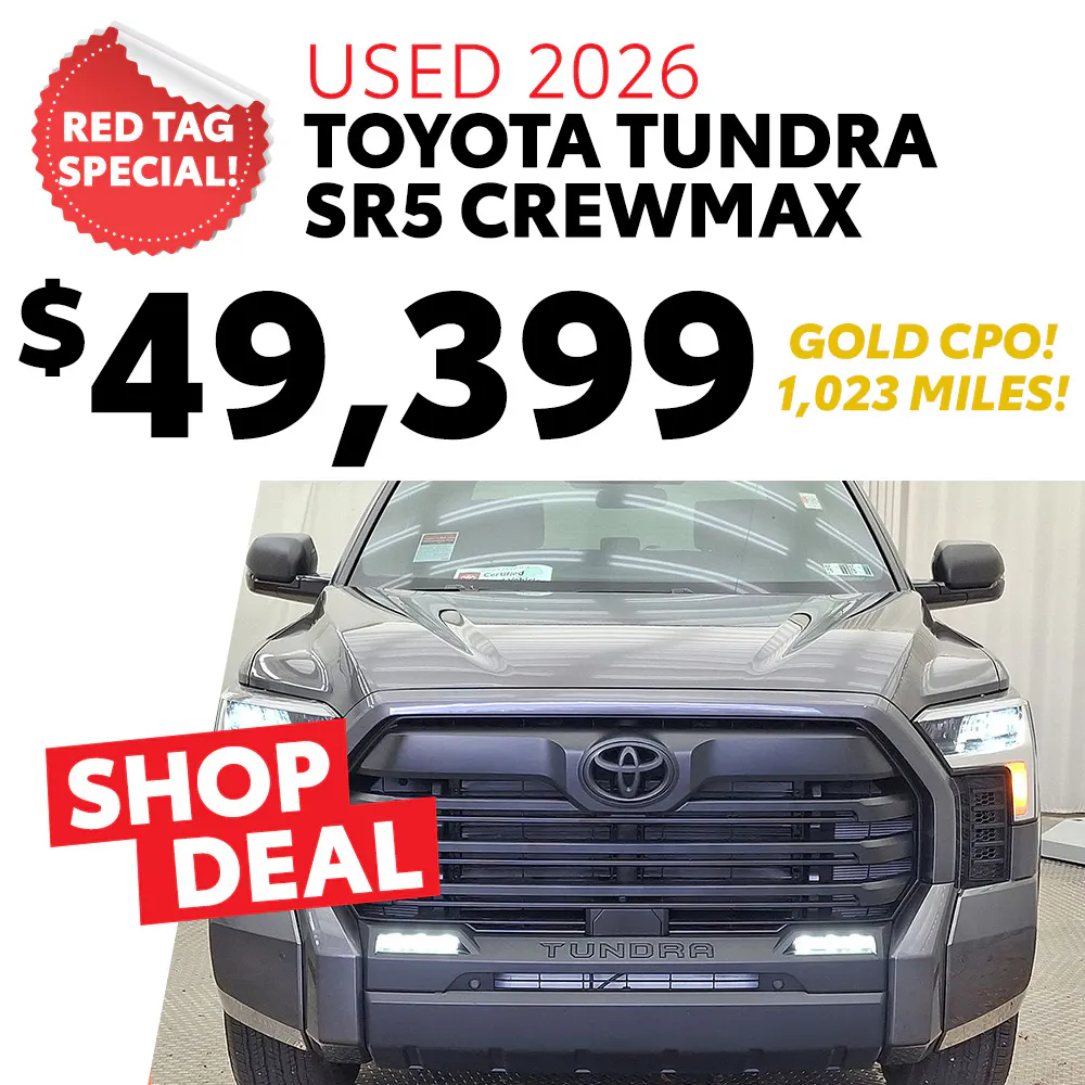 April Used Tundra Special