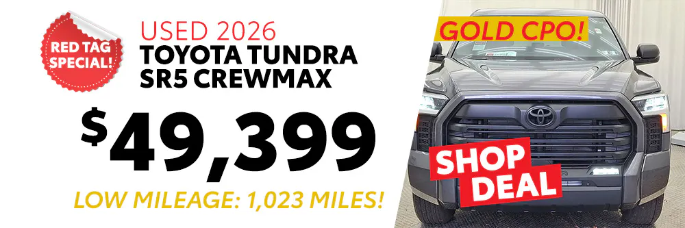 April Used Tundra Special | Team Toyota of Glen Mills