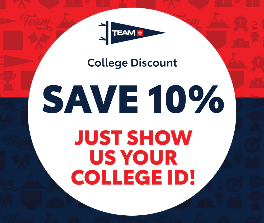 College Student Special | Team Toyota of Langhorne