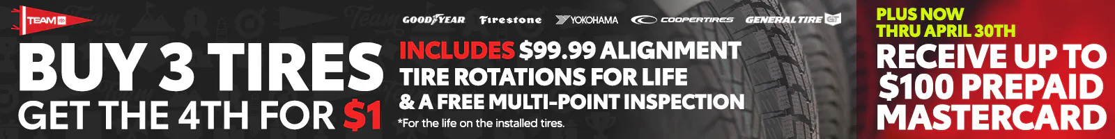 Buy 3 Tires | Team Toyota of Langhorne