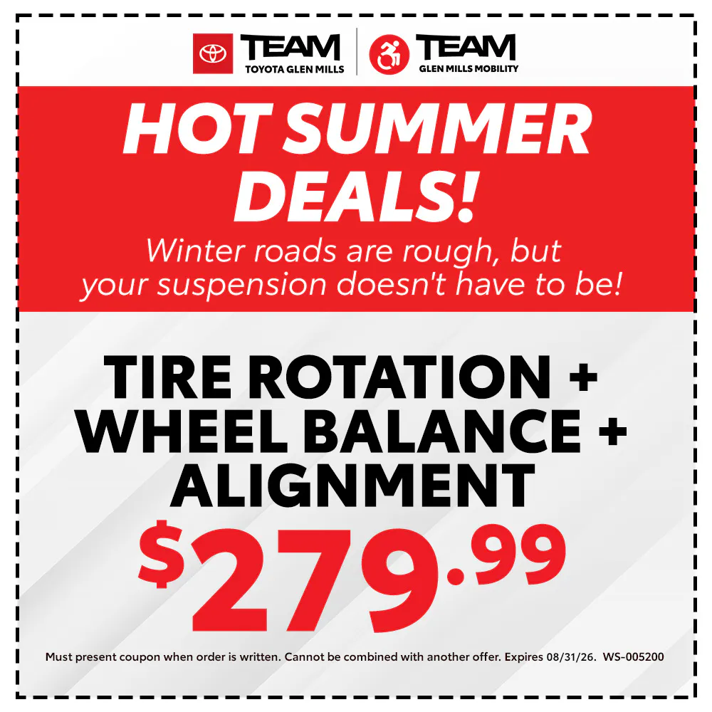 Hot Summer Deals! | Team Toyota of Glen Mills