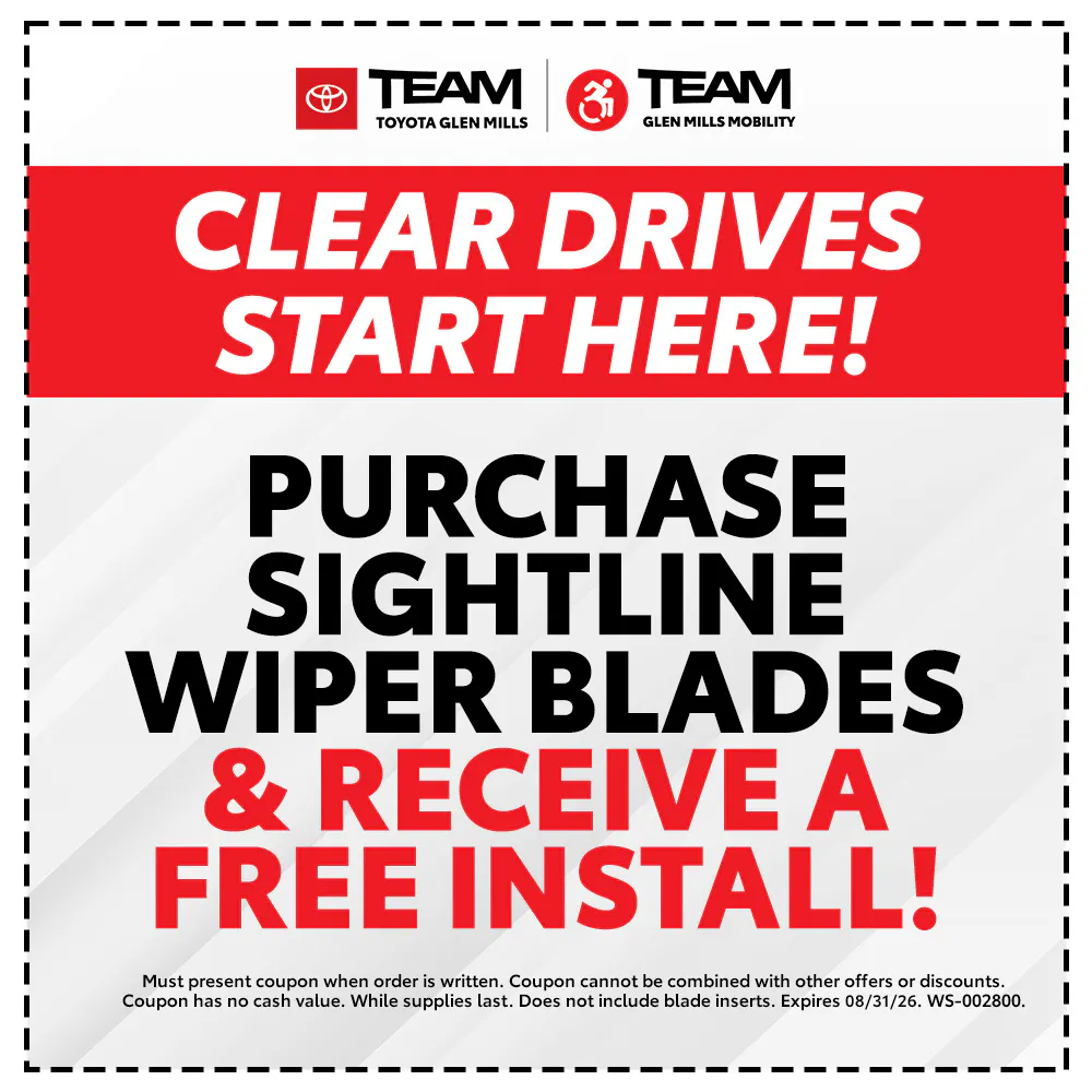 Wiper Special | Team Toyota of Glen Mills