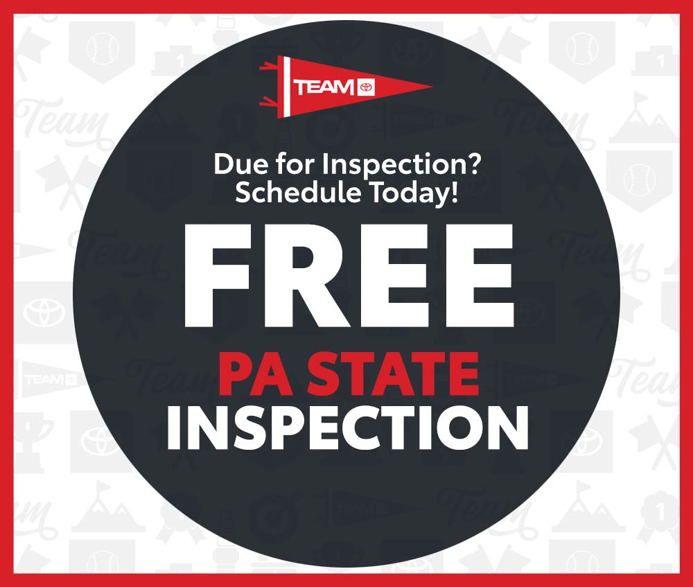 PA Inspection | Team Toyota of Langhorne