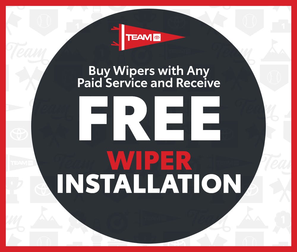 Wiper Special | Team Toyota of Langhorne