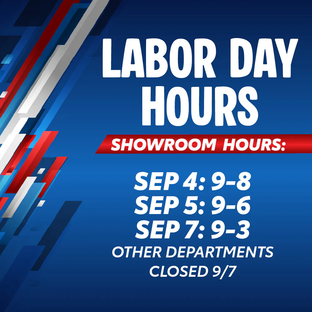 Labor Day Hours