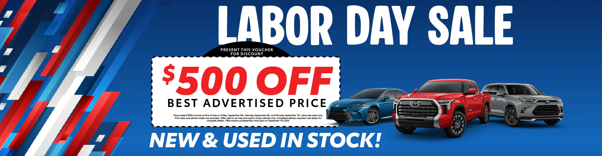 Labor Day Special