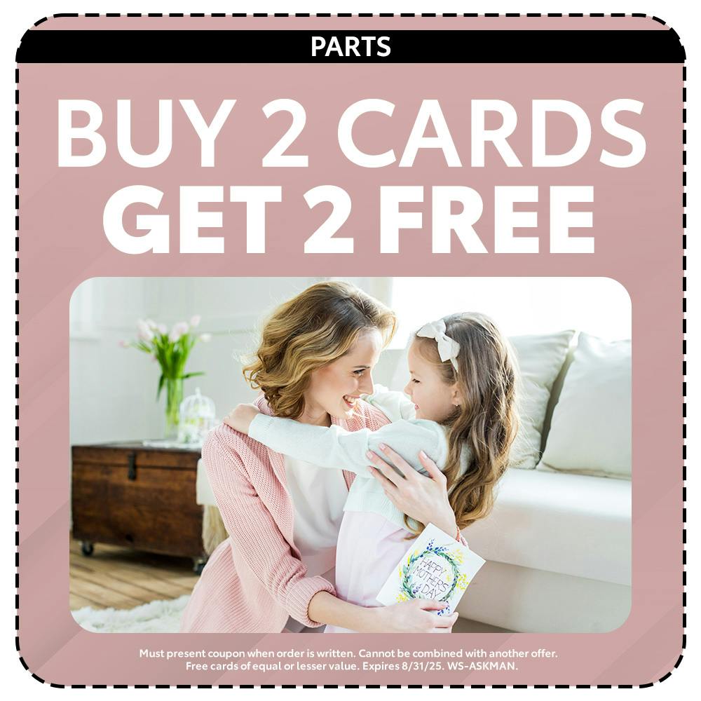 B2G2 Cards | Team Toyota of Glen Mills