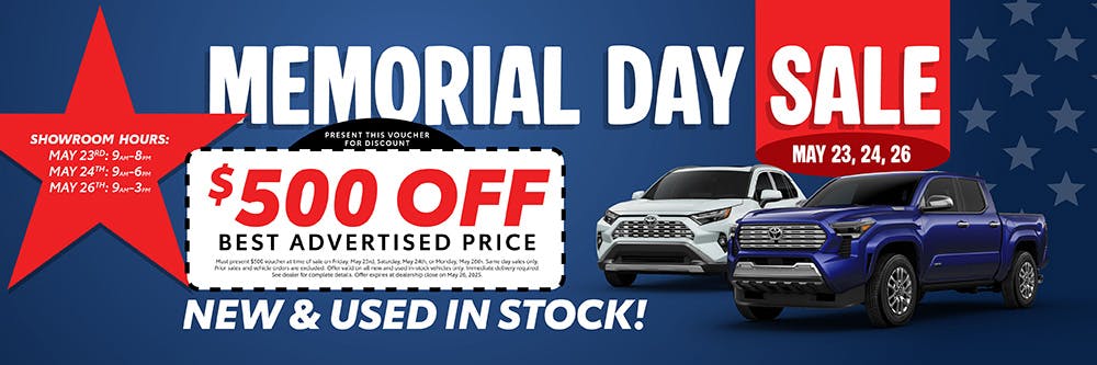 Memorial Day | Team Toyota of Glen Mills