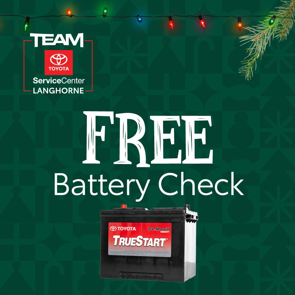 BATTERY CHECK | Team Toyota of Langhorne