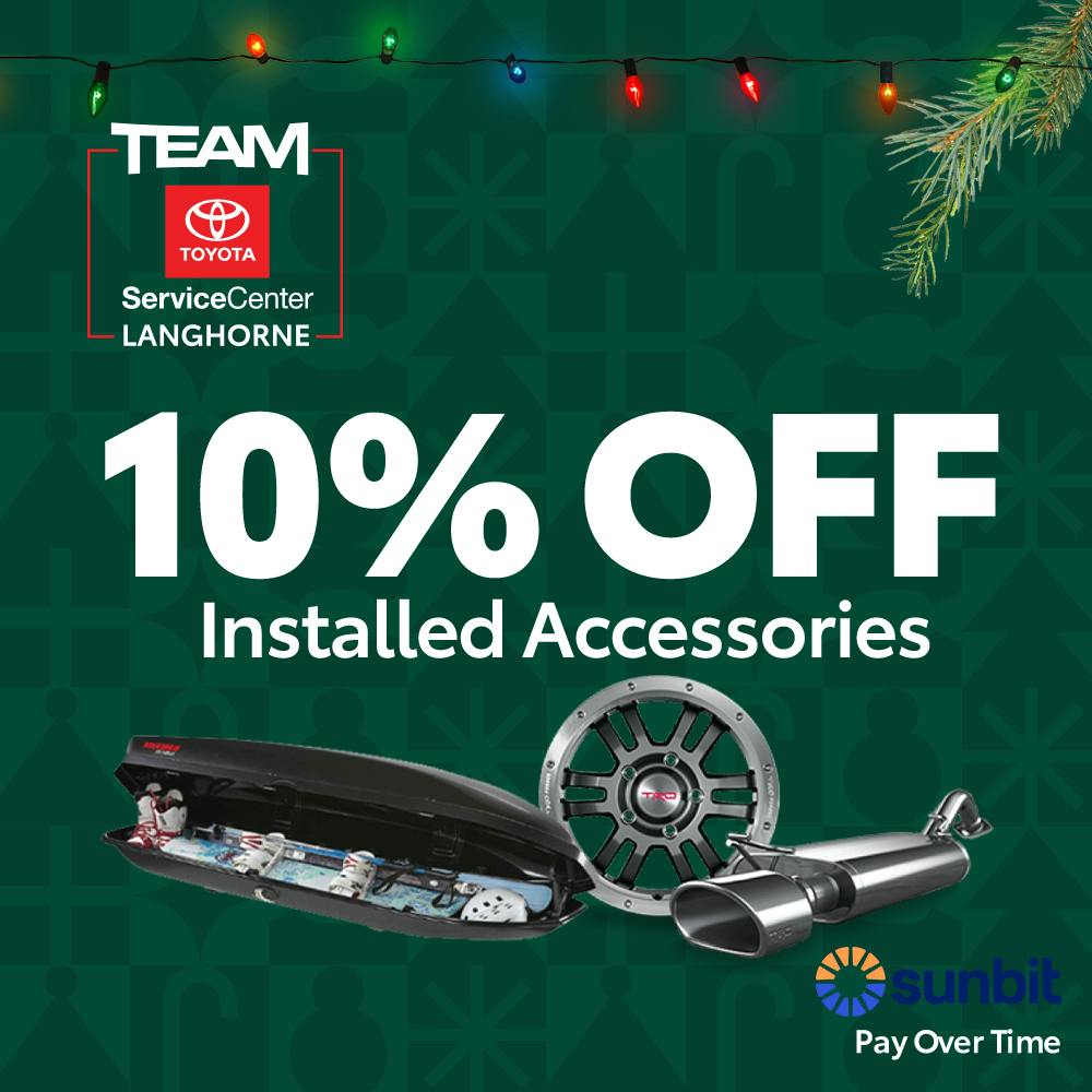 GENUINE TOYOTA ACCESSORIES | Team Toyota of Langhorne