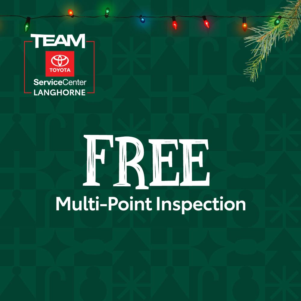 MULTI-POINT INSPECTION | Team Toyota of Langhorne