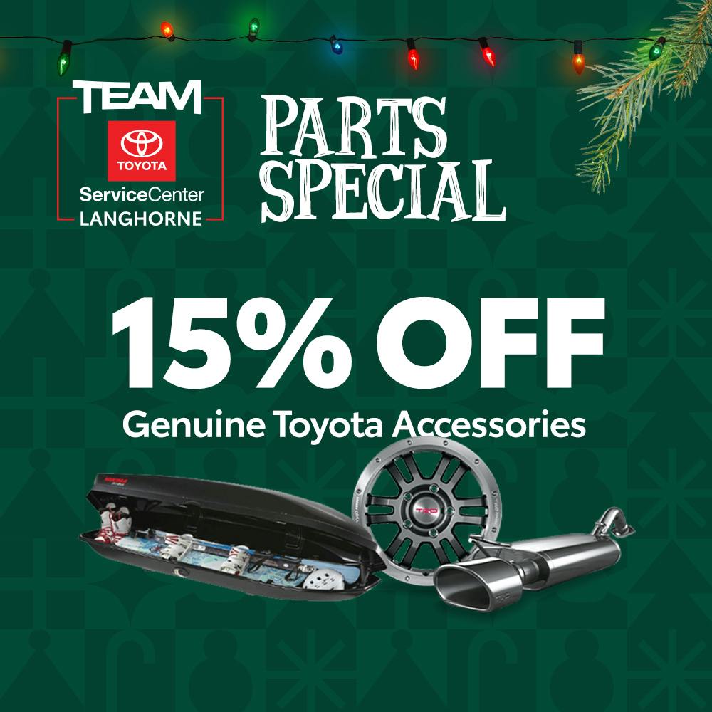 PARTS SPECIAL | Team Toyota of Langhorne