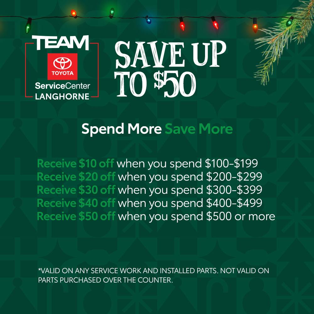 VARIABLE DISCOUNT | Team Toyota of Langhorne