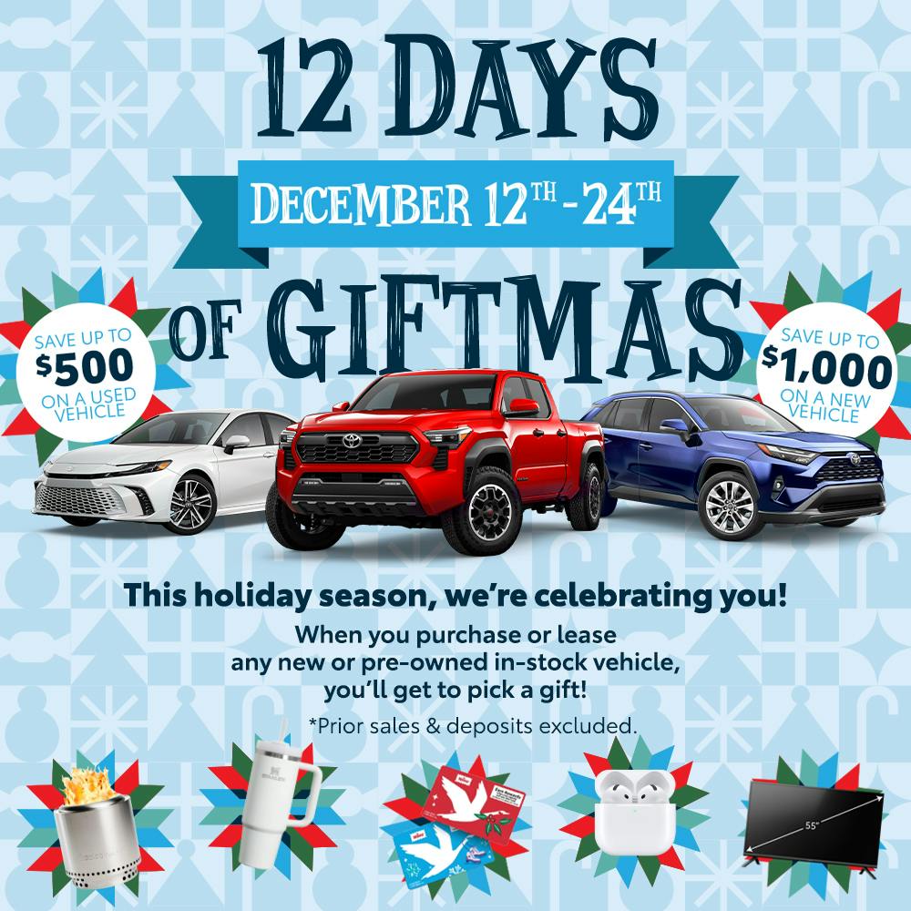 12 Days of Giftmas