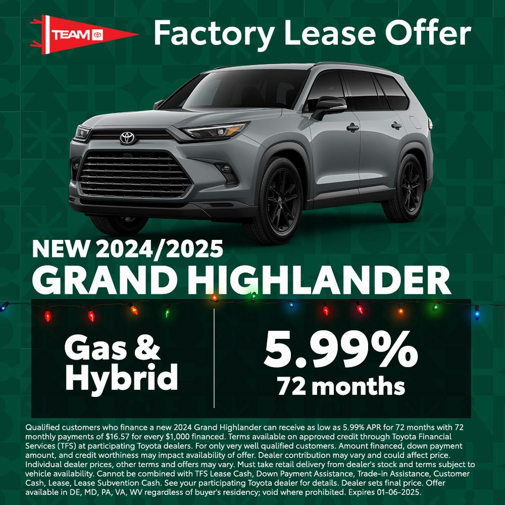 Grand Highlander Factory Special