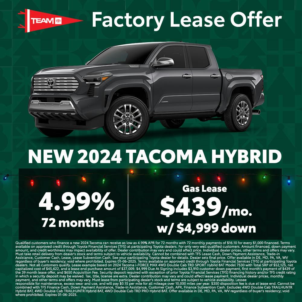 Tacoma Hybrid Factory Special