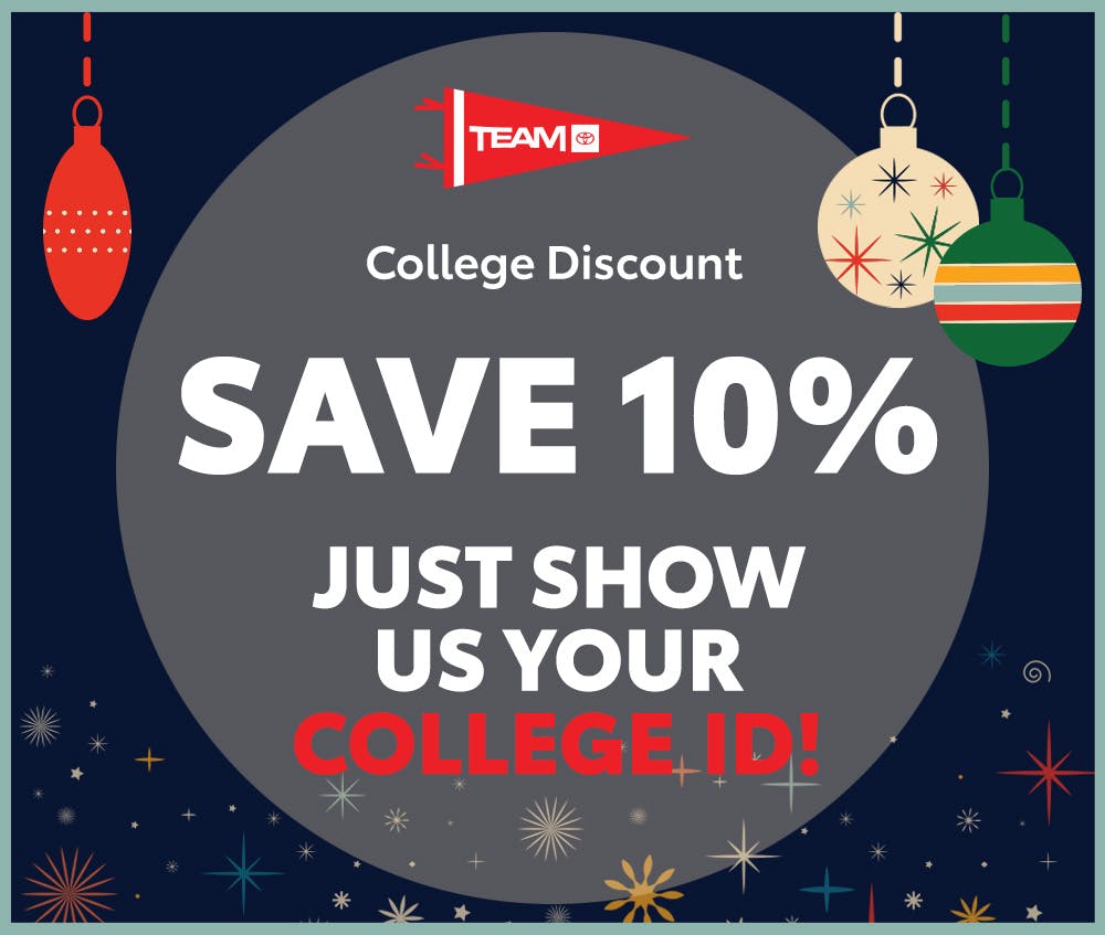 College Student Special | Team Toyota of Langhorne