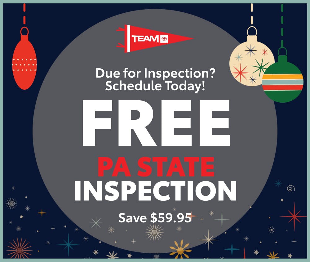 PA Inspection | Team Toyota of Langhorne