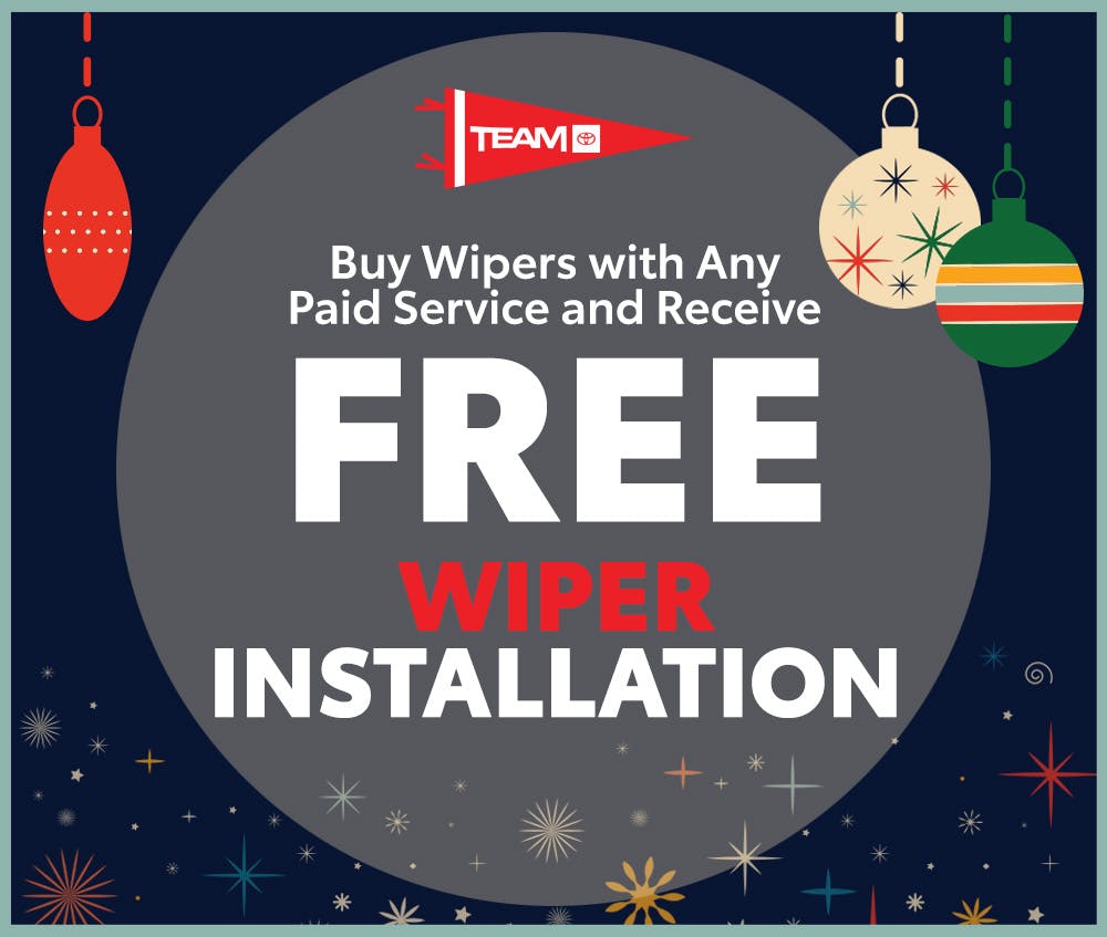 Wiper Special | Team Toyota of Langhorne