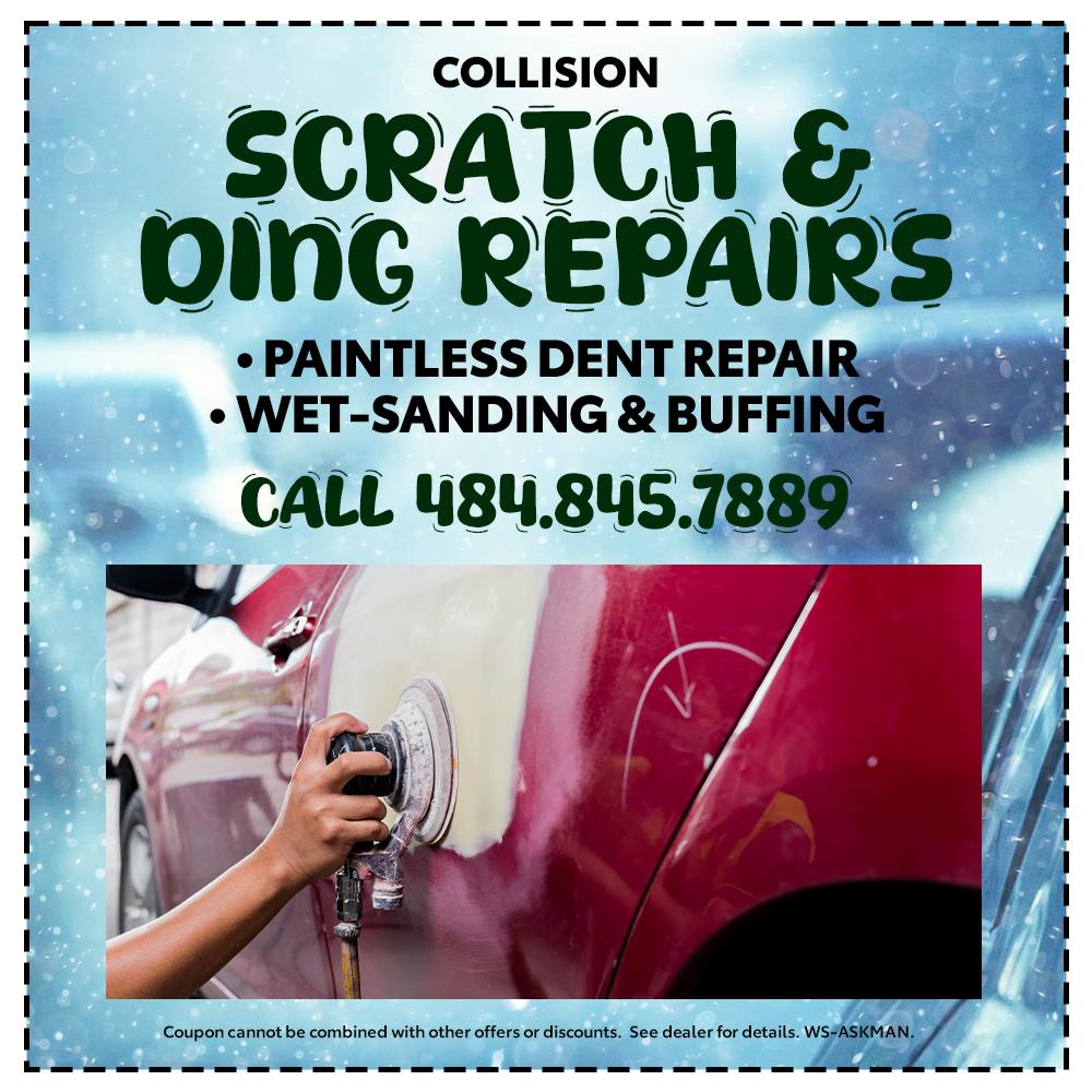 Scratch & Ding Repairs | Team Toyota of Glen Mills