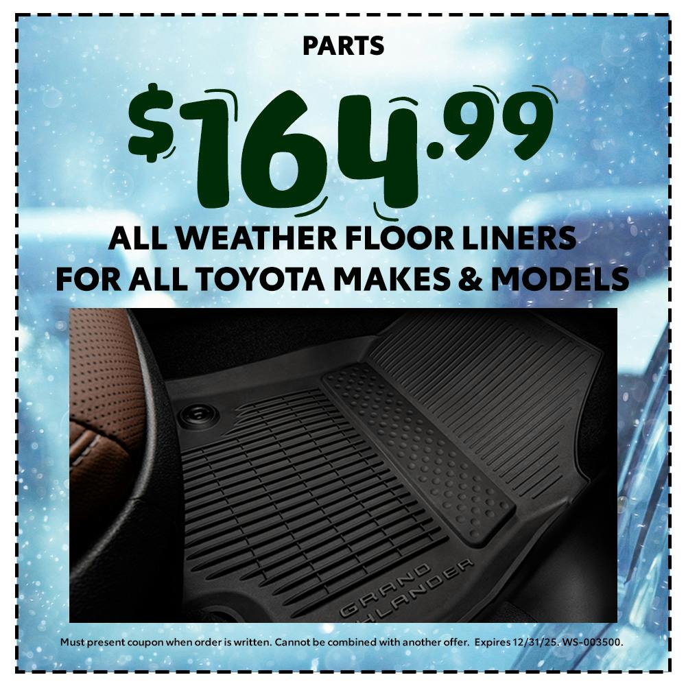 Weather Mats | Team Toyota of Glen Mills