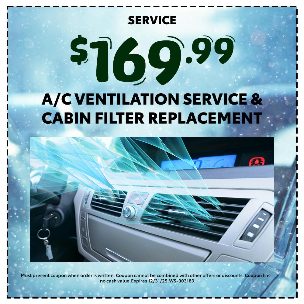 AC Ventilation and cabin filter | Team Toyota of Glen Mills