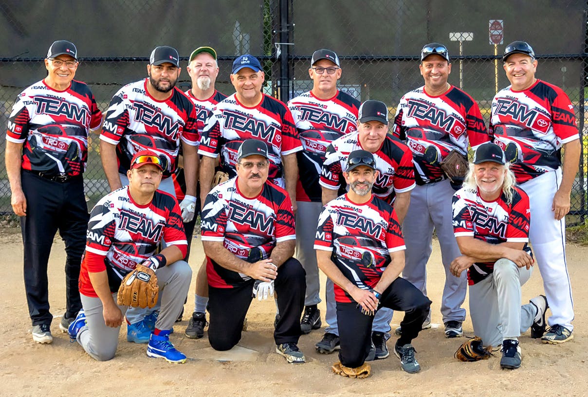 We're Proud to Support: Team Toyota Men's Softball Team