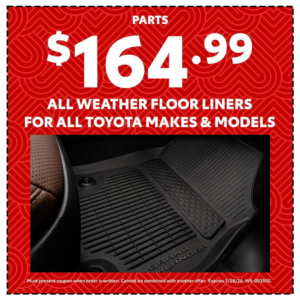 Weather Mats | Team Toyota of Glen Mills