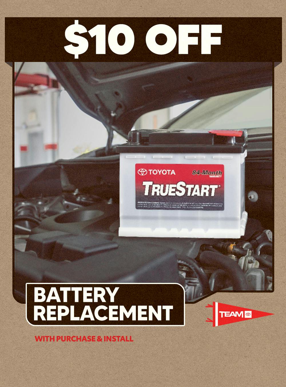 $10 Off Battery | Team Toyota of Langhorne