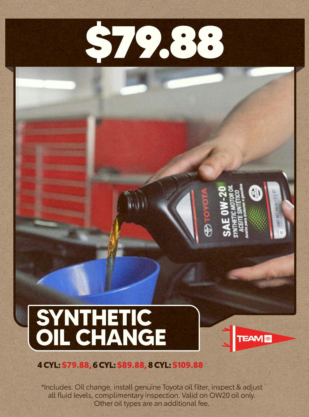 OIL & FILTER CHANGE | Team Toyota of Langhorne