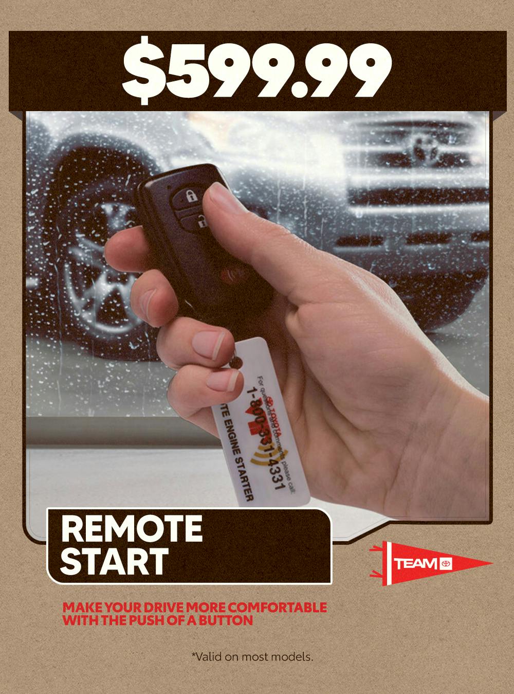 REMOTE START | Team Toyota of Langhorne