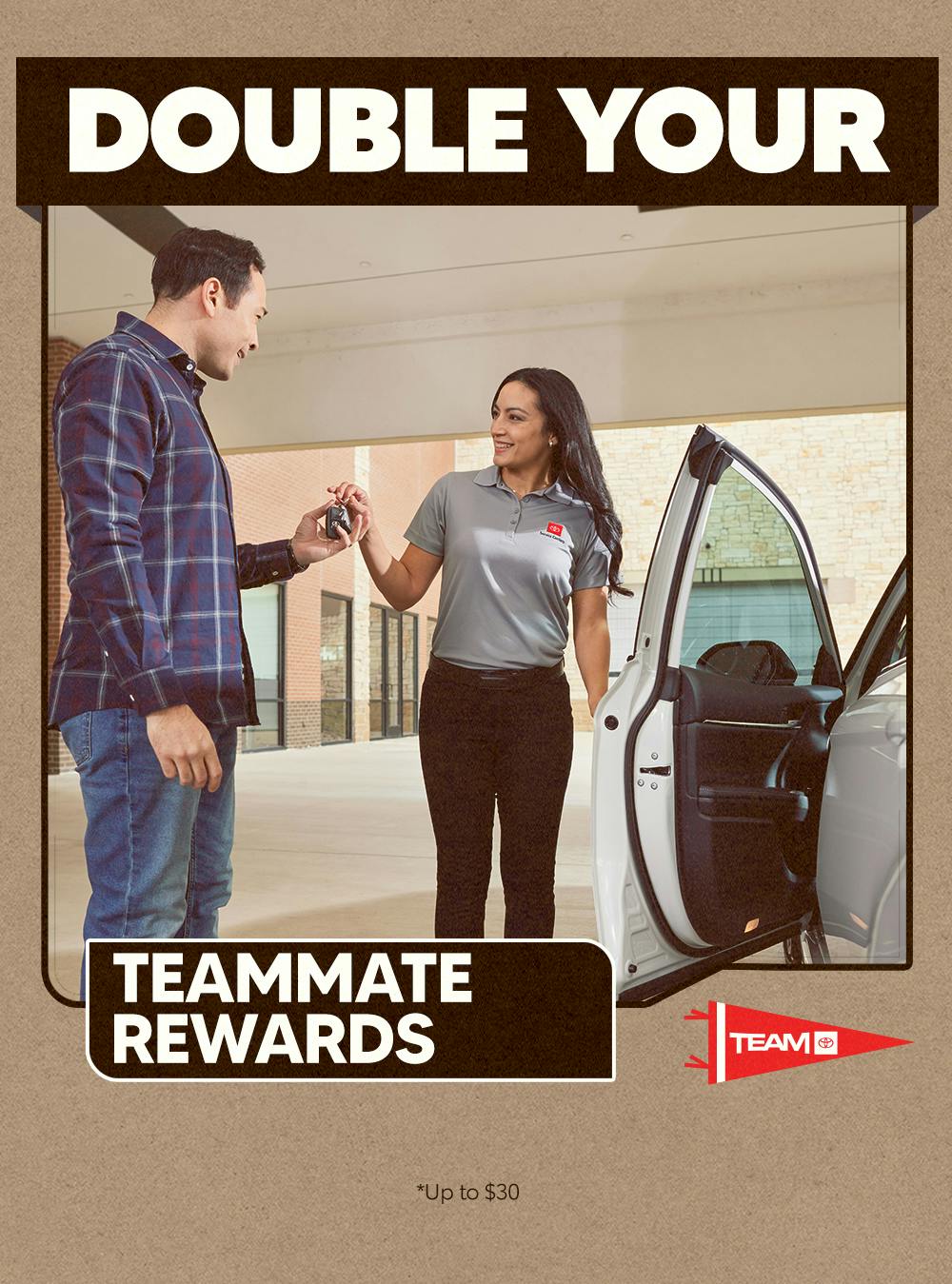 DOUBLE YOUR REWARDS POINTS | Team Toyota of Langhorne