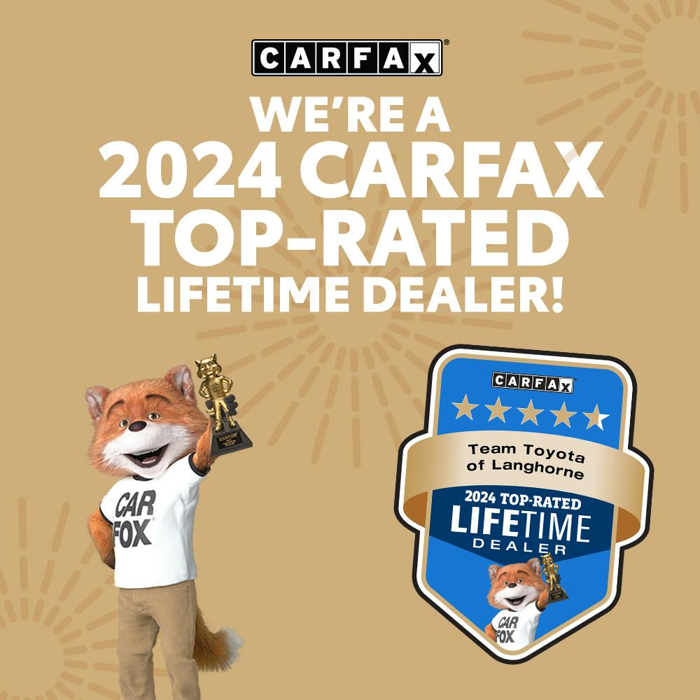 We’re a CARFAX Top-Rated Lifetime Dealer!