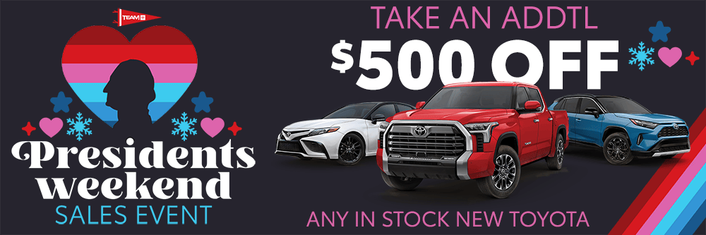 FEB26 Presidents Day Weekend | Team Toyota of Langhorne