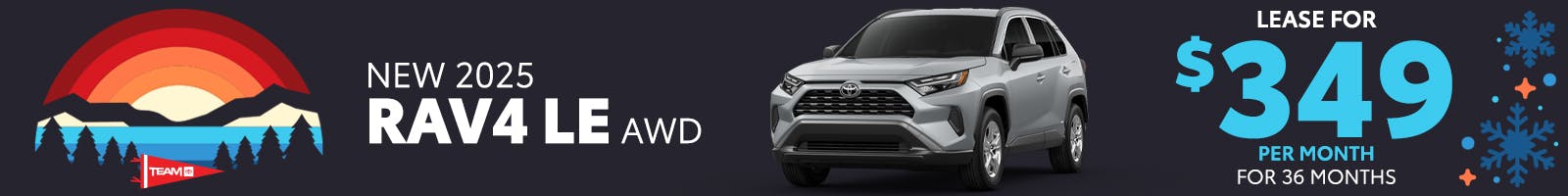 New 2025 Rav4
