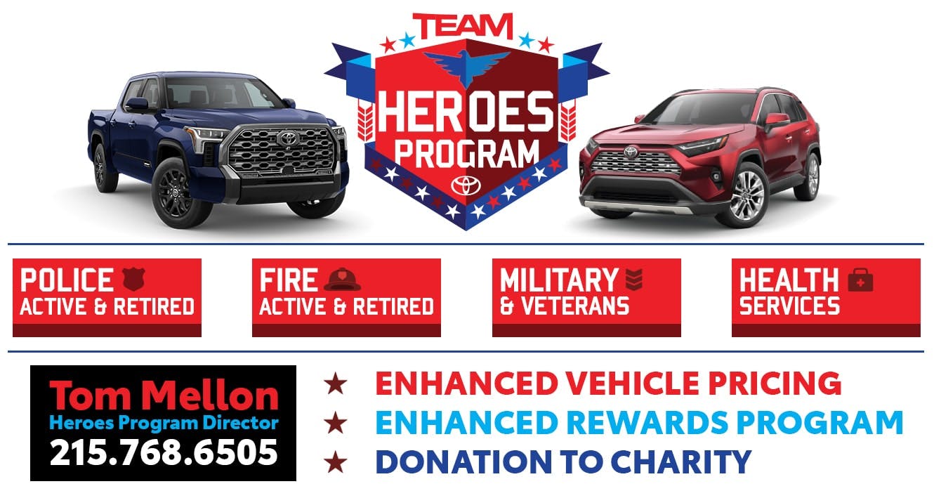 Team Toyota of Langhorne Heros Program