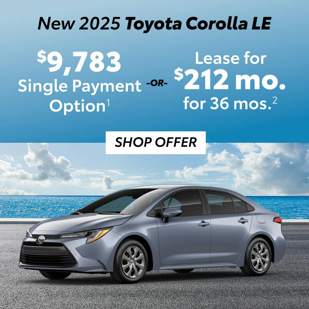 July Corolla