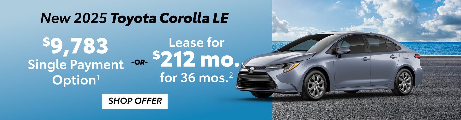 July Corolla