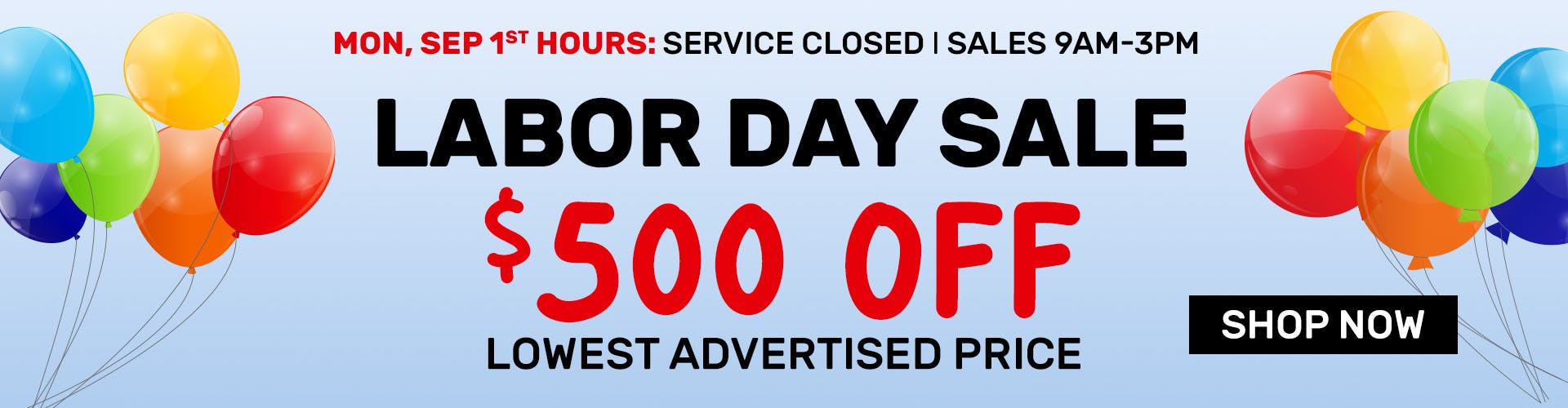 Labor Day Deal